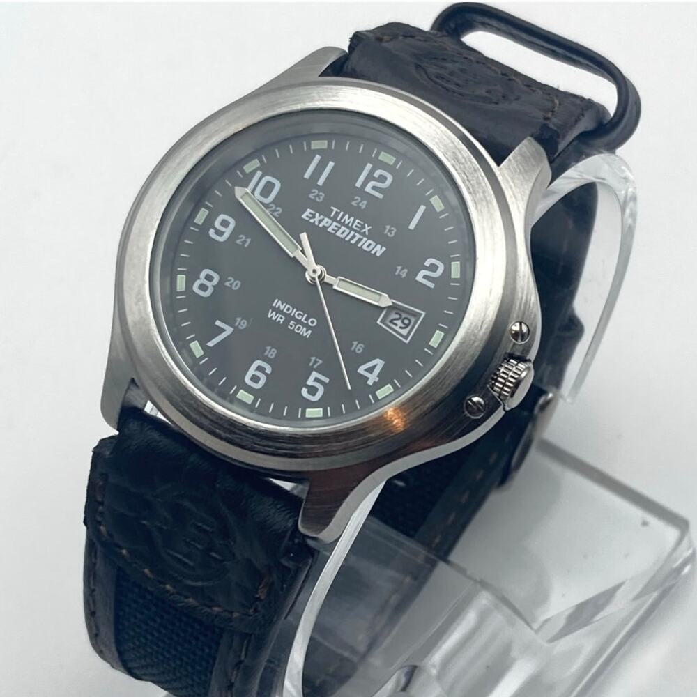 Timex Expedition Men's Field Watch 40mm Olive Green - New Battery WR 50m